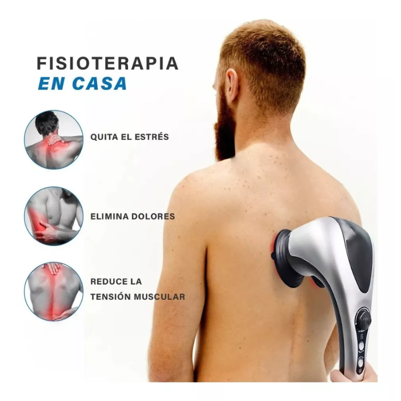 PulseWave® - Masajeador Infrarrojo Doble Cabezal