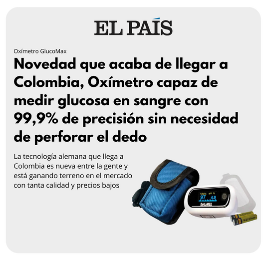 Oximetro Medidor Láser - GlucoMax™ [PRECISIÓN DEL 99,9%] - NOVEDAD